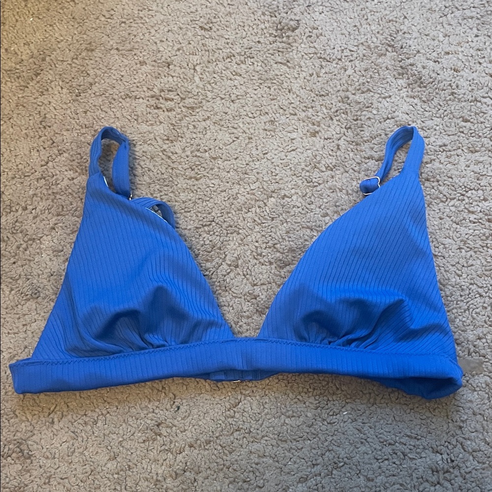 Shade & Shore Vibrant Blue Bikini Top